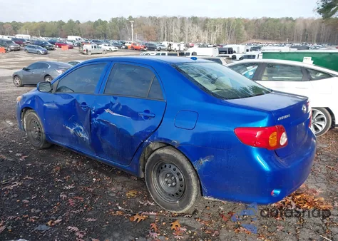 2010 Toyota Corolla Le from USA, damaged, VIN JTDBU4EE8AJ084539